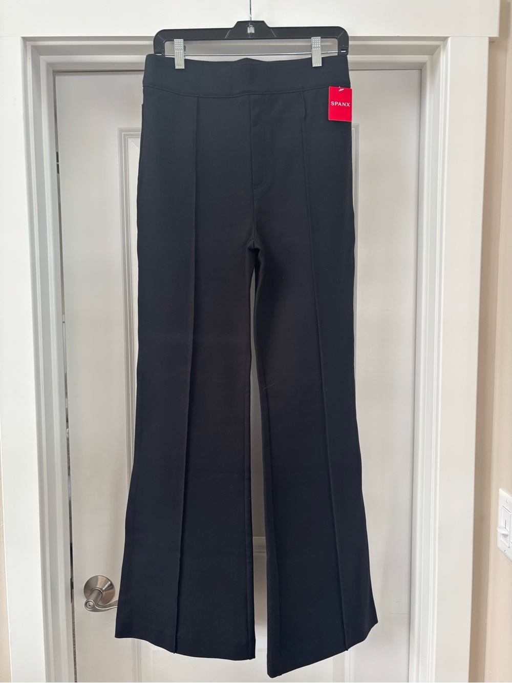 NWT Spanx Black Flare Pants. Paid $168 new
